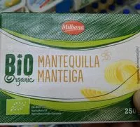 Mängden socker i Mantequilla Bio Milbona