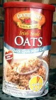 Mängden socker i Country choice, oven toasted quick cook steel cut oats