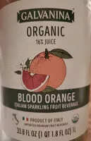 Mängden socker i organic blood orange Italian soda