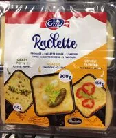 Mängden socker i Fromage à raclette suisse -3 saveurs