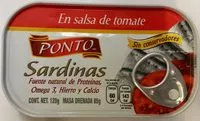 Mängden socker i SARDINAS EN SALSA DE TOMATE