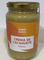 Mängden socker i Crema de cacahuete