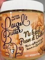 Mängden socker i Natural peanut butter