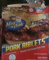 Mängden socker i pork riblets