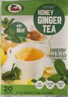 Mängden socker i Instant Honey Ginger Tea