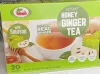 Mängden socker i Instant Honey Ginger Tea