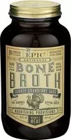 Mängden socker i Artisanal bone broth