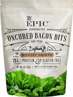 Mängden socker i Hickory smoked bacon bits