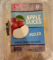 Mängden socker i Apple Slices Peeled