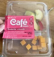 Mängden socker i Cafe meals