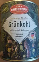Mängden socker i Grünkohl mit Kasseler und Mettenden
