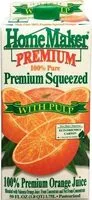 Mängden socker i 100% Premium Orange Juice With Pulp