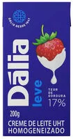 Mängden socker i Creme De Leite Uht Leve Homogeneizado Dália Caixa 200g