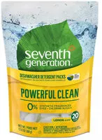 Mängden socker i Auto Dishwasher Detergent Packs - Lemon