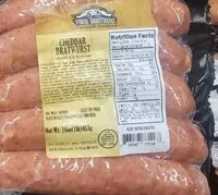 Mängden socker i Cheddar Bratwurst