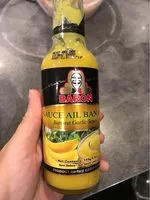 Mängden socker i Sauce ail banane