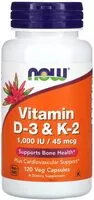 Mängden socker i Vitamin D3 & K2