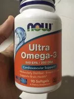 Mängden socker i NOW Ultra Omega-3