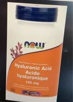 Mängden socker i Hyaluronic acid