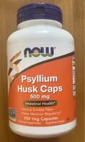 Mängden socker i Psyllium Husk Caps