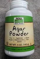 Mängden socker i Agar powder