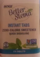 Mängden socker i Better stevia