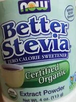 Mängden socker i Better stevia
