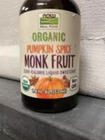 Mängden socker i Organic Pumpkin Spice Monk Fruit