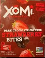 Mängden socker i Dark Chocolate Covered Strawberry Bites