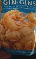 Mängden socker i Ginger chew peanut