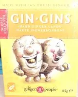 Mängden socker i Gin Gins Double Strenght