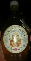 Mängden socker i Ginger Syrup