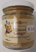 Mängden socker i Minced ginger