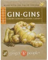 Mängden socker i Gin Gins Chewy Ginger Coffee Candy