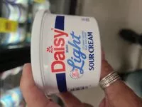 Mängden socker i Light sour cream