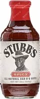 Mängden socker i Spicy bbq sauce