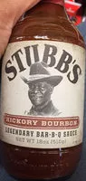 Mängden socker i Hickory bourbon legendary bar-b-q sauce, hickory bourbon