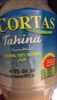 Mängden socker i Cortas, Tahina Crème De Sésame 907g