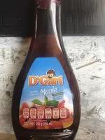 Mängden socker i Maple syrup