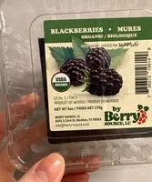 Mängden socker i Organic Blackberries