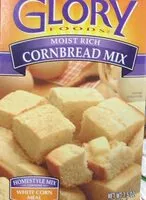 Mängden socker i Corn bread