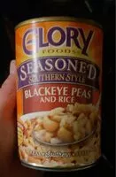 Mängden socker i Blackeye Peas and Rice