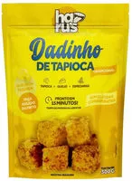 Mängden socker i Dadinho De Tapioca Congelado Tradicional Harus Pacote 300g