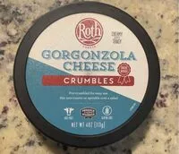 Mängden socker i Crumbled Gorgonzola Cheese