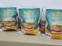 Mängden socker i برجر لحم غنمي