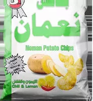 Mängden socker i بطاطس نعمان بالليمون والفلفل