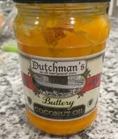 Mängden socker i Buttery coconut oil