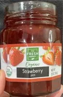 Mängden socker i Organic Strawberry Jam