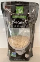 Mängden socker i Organic Basmati Long Grain Rice