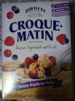 Mängden socker i Céréales Croque-matin (petits Fruits En Folie)